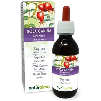 Naturalma Rosal selvagem (rosa canina) frutos pintura mãe sem álcool natureza rico em vitamina C extrato líquido gotas 120 ml complemento alimentar vegano Naturalma Rosal selvagem (rosa canina) frutos pintura mãe sem álcool natureza rico em vitamina C extrato líquido gotas 120 ml complemento alimentar vegano