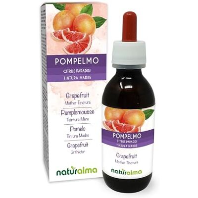 Naturalma Toranja (Citrus paradisi) sementes de pintura mãe sem álcool natureza rico em vitamina C extrato líquido gotas 120 ml complemento alimentar vegano Naturalma Toranja (Citrus paradisi) sementes de pintura mãe sem álcool natureza rico em vitamina C extrato líquido gotas 120 ml complemento alimentar vegano