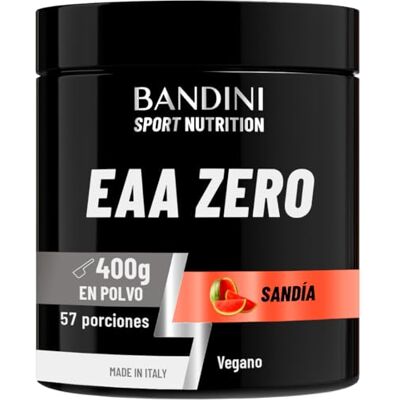 BANDINI ® EAA Aminoácidos essenciais em pó 400 g 9 Ácidos essenciais Amino Pré, Intra e Post Workout Recuperação muscular rápida Reduz o stress e a fadiga, Vegan e sem açúcar Sabor SANDIA BANDINI ® EAA Aminoácidos essenciais em pó 400 g 9 Ácidos essenciais Amino Pré, Intra e Post Workout Recuperação muscular rápida Reduz o stress e a fadiga, Vegan e sem açúcar Sabor SANDIA
