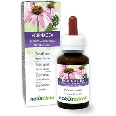 Naturalma Equinácea (Echinacea angustifolia) raízes pintura mãe sem álcool natureza extrato líquido gotas 60 ml complemento alimentar vegano Naturalma Equinácea (Echinacea angustifolia) raízes pintura mãe sem álcool natureza extrato líquido gotas 60 ml complemento alimentar vegano