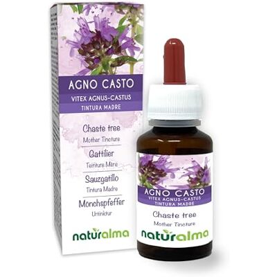 Naturalma Sauzgatillo (Vitex agnus-castus) frutos Tintura Mãe sem álcool Extrato líquido gotas 60 ml Suplemento alimentar Vegano Naturalma Sauzgatillo (Vitex agnus-castus) frutos Tintura Mãe sem álcool Extrato líquido gotas 60 ml Suplemento alimentar Vegano