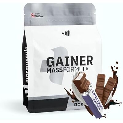 MM Supplements Gainer Mass Fórmula 3 kg Vencedor de massa muscular, chocolate leite Carboidratos proteína de soro leite caseína mista + L-glutamina Kyowa Creatina monohidratada Enzimas Digestivas MM Supplements Gainer Mass Fórmula 3 kg Vencedor de massa muscular, chocolate leite Carboidratos proteína de soro leite caseína mista + L-glutamina Kyowa Creatina monohidratada Enzimas Digestivas