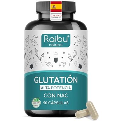 Raibu - L-Glutatione NAC - 250 mg - Vegan - Supplement Raibu - L-Glutatione NAC - 250 mg - Vegan - Supplement