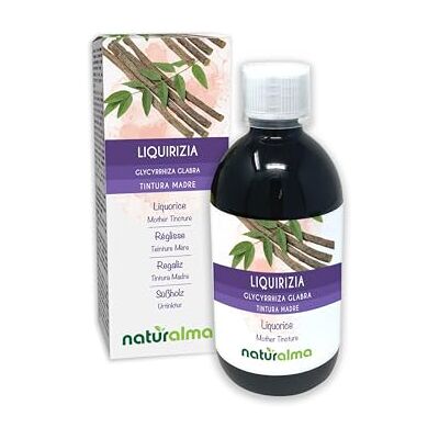 Naturalma Alcaçuz (Glycyrrhiza glabra) raízes pintura mãe sem álcool natureza extrato líquido gotas 500 ml complemento alimentar vegano Naturalma Alcaçuz (Glycyrrhiza glabra) raízes pintura mãe sem álcool natureza extrato líquido gotas 500 ml complemento alimentar vegano