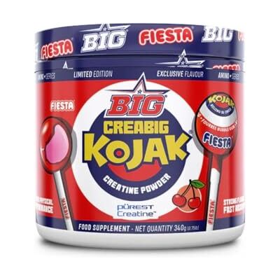 BIG Crea Purest Creatine Creatina monohidratada, desempenho físico e recuperação matéria-prima premium 340 g BIG Crea Purest Creatine Creatina monohidratada, desempenho físico e recuperação matéria-prima premium 340 g