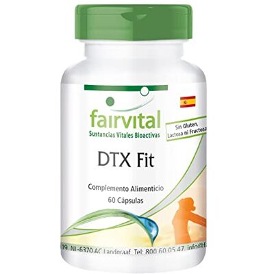 fairvital DTX com cardo mariano urtiga + alcachofras e mais 60 cápsulas fairvital DTX com cardo mariano urtiga + alcachofras e mais 60 cápsulas