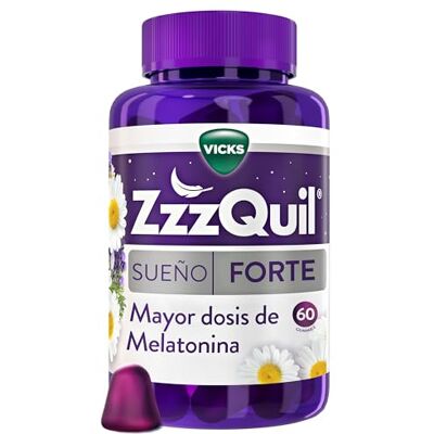 Zzzquil Sueño Forte 60 Gummies - Suplemento para dormir Zzzquil Sueño Forte 60 Gummies - Suplemento para dormir