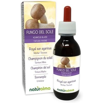 Naturalma Cogumelos do sol ou cogumelo de amêndoa (Agaricus blazei o A. subrufescens) cogumelo Tintura mãe sem álcool extrato líquido gotas 120 ml complemento alimentar Vegan Naturalma Cogumelos do sol ou cogumelo de amêndoa (Agaricus blazei o A. subrufescens) cogumelo Tintura mãe sem álcool extrato líquido gotas 120 ml complemento alimentar Vegan