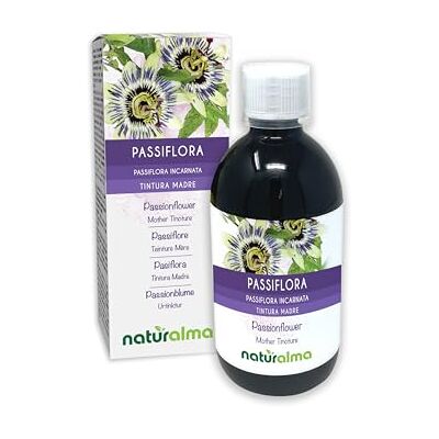Naturalma Passiflora (Passiflora incarnata) erva com flores pintura mãe sem álcool natureza extrato líquido gotas 500 ml complemento alimentar Vegano Naturalma Passiflora (Passiflora incarnata) erva com flores pintura mãe sem álcool natureza extrato líquido gotas 500 ml complemento alimentar Vegano