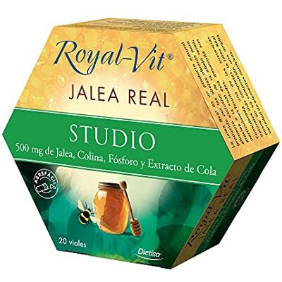 Dietisa Royal-Vit Studio Royal Jelly 20 ampolas - Suplemento alimentar Dietisa Royal-Vit Studio Royal Jelly 20 ampolas - Suplemento alimentar