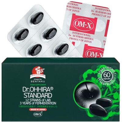 Dr.OHHIRA Dr. OHHIRA® Standard Saúde Intestinal Probióticos, prébióticos e Prebióticos e pós-bióticos, 3 anos de fermentação, flores intestinais, 12 culturas bacterianas vivas, 14 frutas, algas Dr.OHHIRA Dr. OHHIRA® Standard Saúde Intestinal Probióticos, prébióticos e Prebióticos e pós-bióticos, 3 anos de fermentação, flores intestinais, 12 culturas bacterianas vivas, 14 frutas, algas