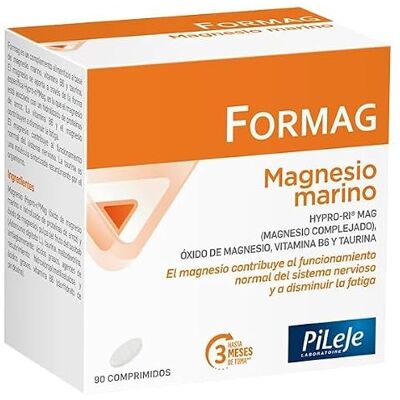 Pileje Formag Magnésio Marinho 90 Comprimidos - Suplemento Alimentar Pileje Formag Magnésio Marinho 90 Comprimidos - Suplemento Alimentar