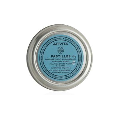 Apivita Pastilhas com Eucalyptus & Propolis 45gr by Apivita Pastilhas com Eucalyptus & Propolis 45gr by