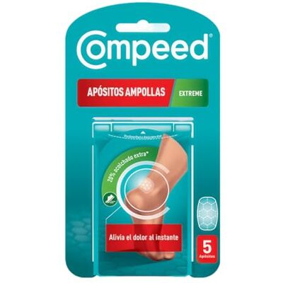 Compeed Ampolas extremas médias, pensos hidrocolóides, pack de 5 unidades Compeed Ampolas extremas médias, pensos hidrocolóides, pack de 5 unidades