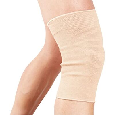 Actesso - Elastic Knee Sleeve - Beige - Medium - Joelheira Actesso - Elastic Knee Sleeve - Beige - Medium - Joelheira