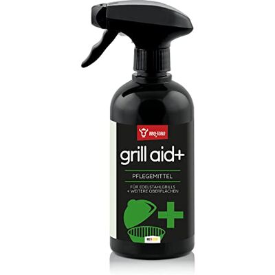 BBQ-TORO Spray de cuidados para churrasco Grill Aid 500 ml, para ferro fundido e aço inoxidável, para cozinhas a gás, elétricas, churrascos ou grelhas de aço inoxidável BBQ-TORO Spray de cuidados para churrasco Grill Aid 500 ml, para ferro fundido e aço inoxidável, para cozinhas a gás, elétricas, churrascos ou grelhas de aço inoxidável