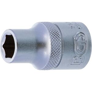 BGS Chave de copo hexagonal entrada 12,5 mm (1/2") 10 mm BGS Chave de copo hexagonal entrada 12,5 mm (1/2") 10 mm