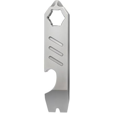 DONGKER Barra de alavanca EDC de titânio, chaveiro multiferramenta com abridor de garrafas, chave e chave de fenda para exteriores, acessórios de campismo DONGKER Barra de alavanca EDC de titânio, chaveiro multiferramenta com abridor de garrafas, chave e chave de fenda para exteriores, acessórios de campismo