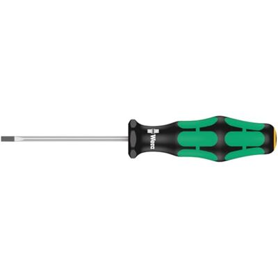 Wera 335 Chave de fenda plana, 0,4 x 2,5 x 60 mm Wera 335 Chave de fenda plana, 0,4 x 2,5 x 60 mm