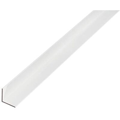 Alberts 474614 Perfil angular, alumínio, anodizado prateado, 2000 x 10 x 10 mm Alberts 474614 Perfil angular, alumínio, anodizado prateado, 2000 x 10 x 10 mm