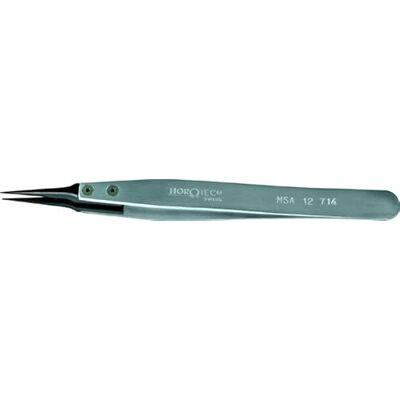 KD89 Horotec Pinças com pontas de fibra de carbono preto, pontas muito finas, cinza KD89 Horotec Pinças com pontas de fibra de carbono preto, pontas muito finas, cinza
