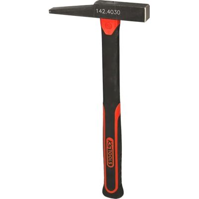 KS Tools Martelo de eletricista, forma francesa, peso da cabeça 200 g KS Tools Martelo de eletricista, forma francesa, peso da cabeça 200 g