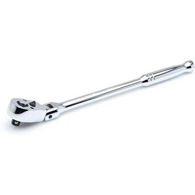 CRESCENT Carraca de lágrima com cabeça flexível de libertação rápida de 72 dentes de 3/8", 11-1/4 CRESCENT Carraca de lágrima com cabeça flexível de libertação rápida de 72 dentes de 3/8", 11-1/4