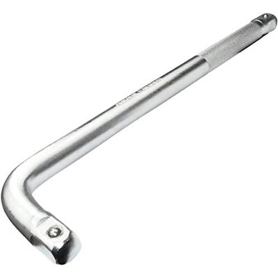 AERZETIX Alavanca de força para chave de vidro, pega em ''L 3/4 x 350 mm, adaptador/comprimento pega Angular em aço CR-V cor prata C45088 AERZETIX Alavanca de força para chave de vidro, pega em ''L 3/4 x 350 mm, adaptador/comprimento pega Angular em aço CR-V cor prata C45088