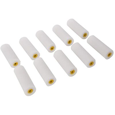 Silverline Tools, rolos pequenos de 100 mm, 10 peças, esmalte () Silverline Tools, rolos pequenos de 100 mm, 10 peças, esmalte ()