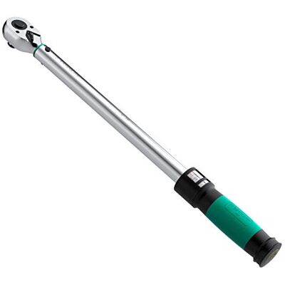 WIESEMANN 1893 Chave dinamométrica de 1/2 polegada 20-200Nm série ENSURE I Chave de torção com escala dupla e apertar para a direita I De aço cromado Q-30 I Estojo de transporte I WIESEMANN 1893 Chave dinamométrica de 1/2 polegada 20-200Nm série ENSURE I Chave de torção com escala dupla e apertar para a direita I De aço cromado Q-30 I Estojo de transporte I