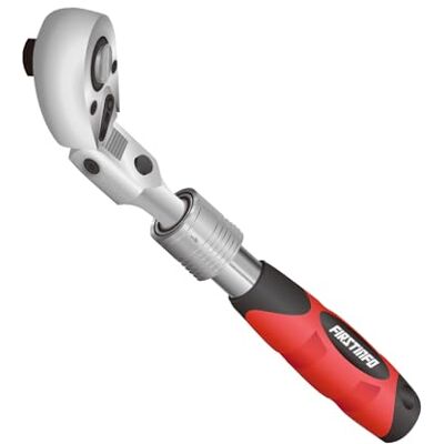 FIRSTINFO TOOLS FIT YOUR NEEDS FIRSTINFO Chave catraca extensível com cabeça flexível de 1/4 polegadas 72 dentes, liberação rápida, reversível Cabo ergonómico com aderência suave FIRSTINFO TOOLS FIT YOUR NEEDS FIRSTINFO Chave catraca extensível com cabeça flexível de 1/4 polegadas 72 dentes, liberação rápida, reversível Cabo ergonómico com aderência suave