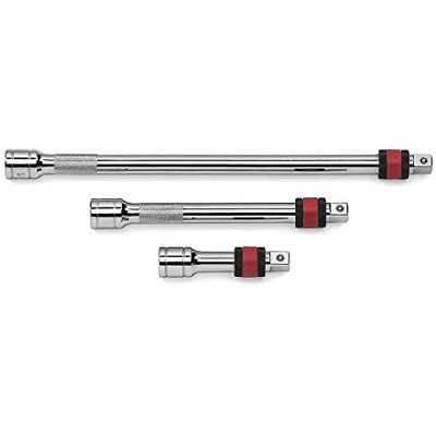 GEARWRENCH Conjunto de extensões de 1/4"/6,35 mm com bloqueio, 3 peças. Inclui 2"/50,8 mm, 3"/76,2 mm e 6"/152,4 mm GEARWRENCH Conjunto de extensões de 1/4"/6,35 mm com bloqueio, 3 peças. Inclui 2"/50,8 mm, 3"/76,2 mm e 6"/152,4 mm