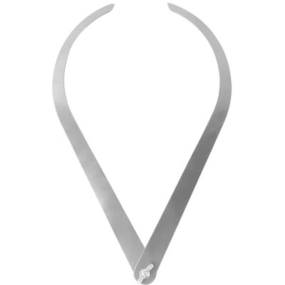 FTVOGUE 10 polegadas de aço inoxidável pinça de argila dobrada perna medida ferramenta para medir escultura cerâmica FTVOGUE 10 polegadas de aço inoxidável pinça de argila dobrada perna medida ferramenta para medir escultura cerâmica