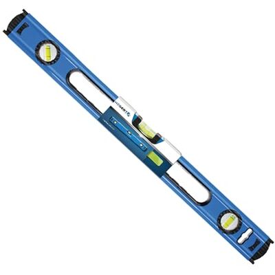 Högert Technik Nível de Bolha de 100 cm, Conta com 3 Bolhas 0° / 45° / 90°, Nível de Alumínio, Tampas de Extremidade Amortecedoras, Nível de Bolha Tamanho 100×5,65×2,1 cm, Högert Technik Nível de Bolha de 100 cm, Conta com 3 Bolhas 0° / 45° / 90°, Nível de Alumínio, Tampas de Extremidade Amortecedoras, Nível de Bolha Tamanho 100×5,65×2,1 cm,