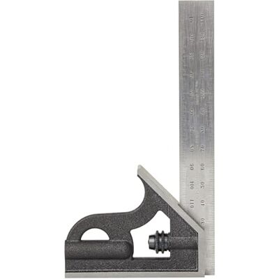 Starrett Régua com suporte angular (150 mm, métrica) Starrett Régua com suporte angular (150 mm, métrica)