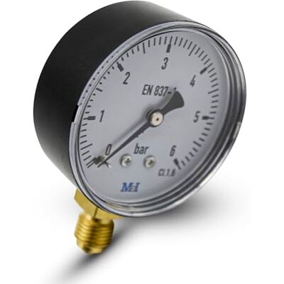 DOJA Barcelona Manómetro de Pressão de Água 1/4" 0-25 bar Pack 1 Medir Pressão de Água Medidor de Pressão de Água Supervisão de Sistemas de Água Potável, Aquecimento, Rega, Bombas DOJA Barcelona Manómetro de Pressão de Água 1/4" 0-25 bar Pack 1 Medir Pressão de Água Medidor de Pressão de Água Supervisão de Sistemas de Água Potável, Aquecimento, Rega, Bombas