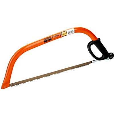 Bahco 10-30-23 Arco Tronz Ergo 759 mm Mad ver Serra de arco resistente fornecida com lâmina de dentes de ancinho de corte húmido Bahco 10-30-23 Arco Tronz Ergo 759 mm Mad ver Serra de arco resistente fornecida com lâmina de dentes de ancinho de corte húmido