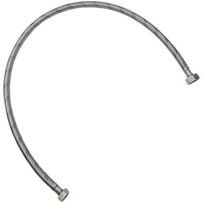 AERZETIX Mangueira flexível 800 mm 1/2" 3/8" fêmea AERZETIX Mangueira flexível 800 mm 1/2" 3/8" fêmea