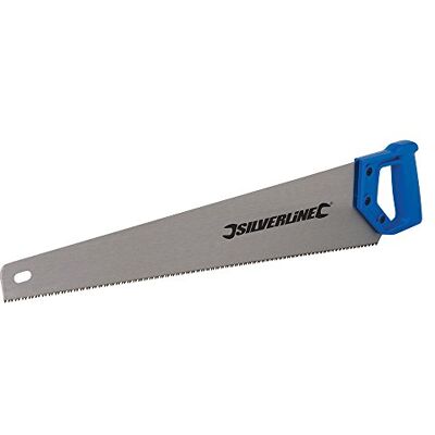 Silverline Tools Serra de mão resistente, 550 mm comprimento, 7 dpp Silverline Tools Serra de mão resistente, 550 mm comprimento, 7 dpp