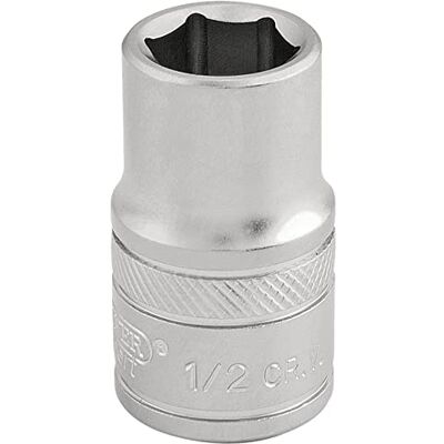 Draper H-af/MS 1/2" quadrado de copo 6 ponto imperial (1/2"), azul Draper H-af/MS 1/2" quadrado de copo 6 ponto imperial (1/2"), azul