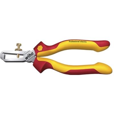 Wiha Alicate de descascar cabos Professional electric de 160 mm, 6 1/2" (26847) Wiha Alicate de descascar cabos Professional electric de 160 mm, 6 1/2" (26847)