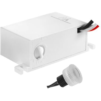 Maclean Sensor crepuscular , com sonda externa, 12-24 V CC Maclean Sensor crepuscular , com sonda externa, 12-24 V CC