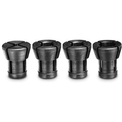 Genmitsu Conjunto de alicates de fresagem de 4 peças, 1/8" a 5/16" para fresagem de bordas, máquina CNC e controlador Genmitsu Conjunto de alicates de fresagem de 4 peças, 1/8" a 5/16" para fresagem de bordas, máquina CNC e controlador