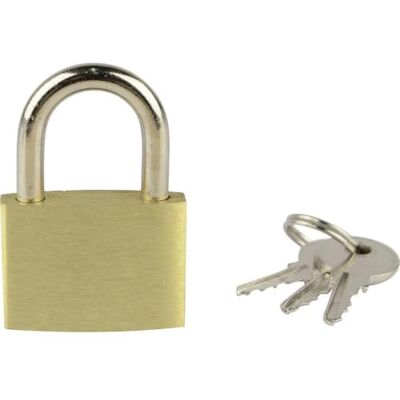 Mannesmann Brass Padlock 25 mm Mannesmann Brass Padlock 25 mm