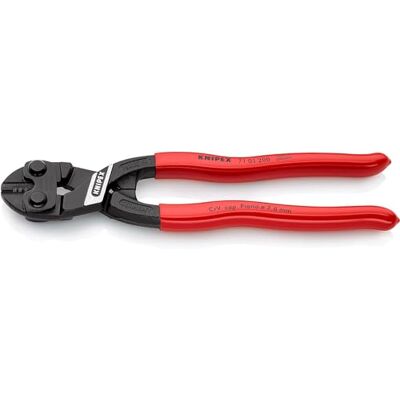 KNIPEX CoBolt Cortador de balões compacto com cartolinas auto-serviço revestidas de plástico 200 mm, 71 01, 200 SB KNIPEX CoBolt Cortador de balões compacto com cartolinas auto-serviço revestidas de plástico 200 mm, 71 01, 200 SB