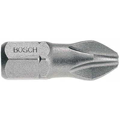 Bosch 2 607 001 512 Ponta de aparafusar extra dura PH 2, 25 mm (embalagem de 10) Bosch 2 607 001 512 Ponta de aparafusar extra dura PH 2, 25 mm (embalagem de 10)