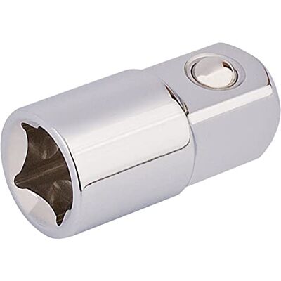 Draper d67 C/B 3/8" (F) X 1/2" (M) conversor de copo, azul Draper d67 C/B 3/8" (F) X 1/2" (M) conversor de copo, azul