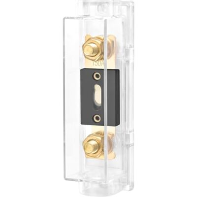 Heschen Porta-fusíveis ANL áudio vídeo estéreo carro, 0/2/4 Gauge de entrada e saída, com fusível ANL () Heschen Porta-fusíveis ANL áudio vídeo estéreo carro, 0/2/4 Gauge de entrada e saída, com fusível ANL ()