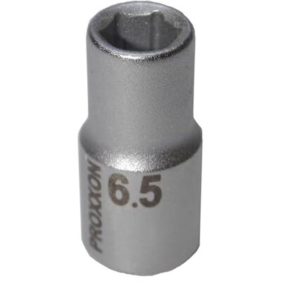 PROXXON 23 715 Soquete de 1/4", Tamanho 6,5mm, Comprimento Total 25mm, multicolorido PROXXON 23 715 Soquete de 1/4", Tamanho 6,5mm, Comprimento Total 25mm, multicolorido