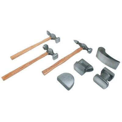 Mannesmann Conjunto para desbastar de 7 peças, de aço forjado Mannesmann Conjunto para desbastar de 7 peças, de aço forjado